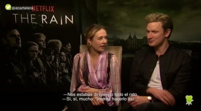 Mikkel Boe Følsgaard: "Yo nunca sobreviviría en el mundo de 'The Rain'"