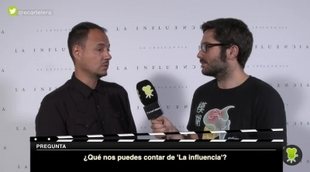 Así fue la presentación del rodaje de 'La influencia'