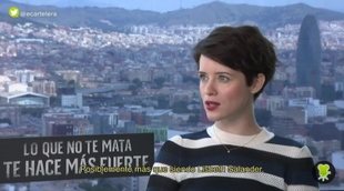 Claire Foy, de Reina Isabel a Lisbeth Salander