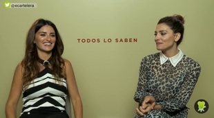 'Todos lo saben' - Entrevista a Penélope Cruz y Bárbara Lennie