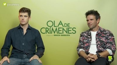 Raúl Peña y Miguel Bernardeau ('Ola de crímenes'): "No es tan fácil hablar de lo bueno y lo malo"