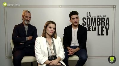 'La sombra de la ley' - Entrevista a Jaime Lorente, Ernesto Alterio y Adriana Torrebejano