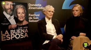 Glenn Close ('La buena esposa'): "Mi hija en realidad no quería salir en una película con su madre"