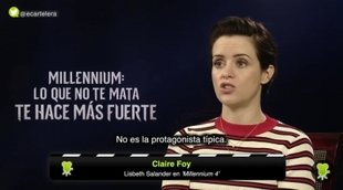 Claire Foy explica por qué su Lisbeth parece más humana