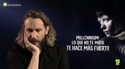 Fede Álvarez ('Millenium'):"Es una valentía el entregarse a las emociones fuertes, y eso es muy femenino"