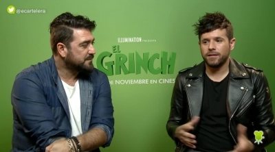 Pablo López y Antonio Orozco: "Hemos renunciado a otras cosas para poder hacer 'El Grinch'"