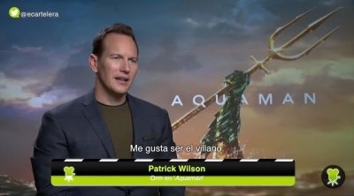 Patrick Wilson explica cómo se ruedan las escenas más difíciles de 'Aquaman'