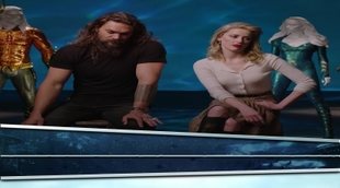 'Aquaman': Jason Momoa y Amber Heard juegan a adivinar los sonidos de los 7 mares