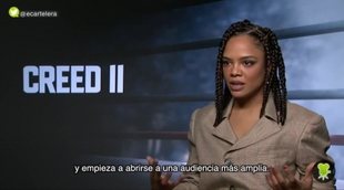 Tessa Thompson ('Creed II'): "El amor de Bianca y Adonis no es solo romántico, también platónico"