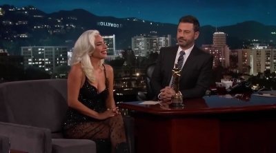 Lady Gaga habla de los Oscar 2019 y de Bradley Cooper en 'Jimmy Kimmel'