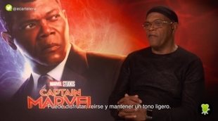 Samuel L. Jackson (Nick Fury) habla acerca de su relación con Brie Larson en 'Capitana Marvel'