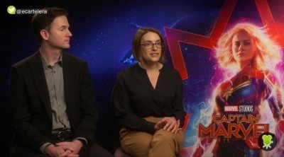 Los directores de 'Capitana Marvel' nos hablan de los homenajes noventeros