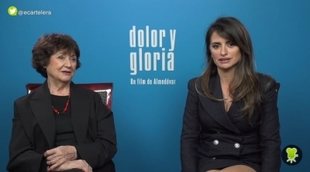 Julieta Serrano y Penélope Cruz: "Somos muy felices cuando Almodóvar nos llama para actuar"