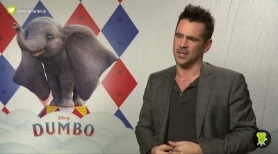 Colin Farrell: "'Dumbo' es un 35% remake, un 65% historia nueva"