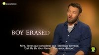 Joel Edgerton ('Identidad borrada'): "Falta representación delante y detrás de las cámaras"