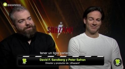 David Sandberg y Peter Safran ('¡Shazam!') han dejado muchos guiños para fans de los cómics