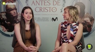 Cecilia Freire: "En 'Justo antes de Cristo' nos hemos convertido en la Familia Addams"