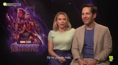 Scarlett Johansson ('Vengadores: Endgame'): "Estoy lista para que esto acabe"