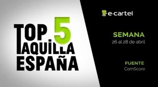 Top 5 Taquilla España 26-28 abril 2019