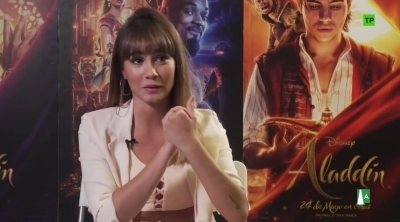 Aitana habla sobre lo que ha supuesto cantar 'Un Mundo Ideal' y su afición por Disney