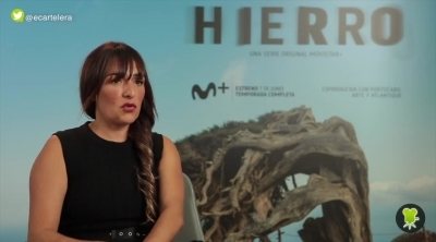 Candela Peña ('Hierro'): "Mi personaje no necesita de ningún hombre para sostener su trama"