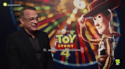 Tom Hanks ('Toy Story 4'): "El cambio no es una tragedia, es algo normal de la vida"