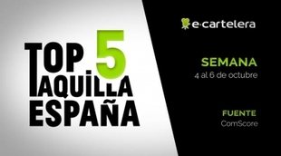 Top 5 taquilla España 4-6 octubre 2019