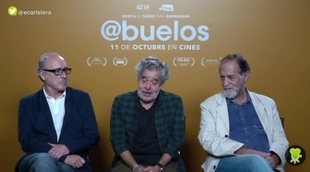 Entrevista a Carlos Iglesias, Roberto Álvarez y Ramón Barea, protagonistas de 'Abuelos'