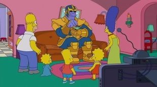 Introducción de 'Los Simpson' con el chasquido de Thanos