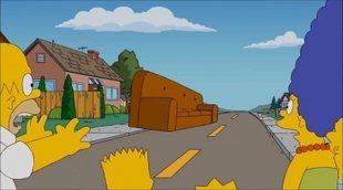 Cabecera 'Los Simpson': El sofá huye