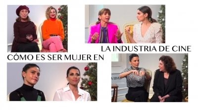 Las actrices de 'Días de Navidad' sobre las mujeres en la industria cinematográfica