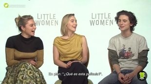 Saoirse Ronan, Timothée Chalamet y Florence Pugh intercambian elogios y libros favoritos