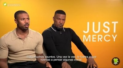 Michael B. Jordan y Jamie Foxx ('Cuestión de justicia'): "Tienes que tener fe en que las cosas pueden mejorar"