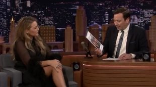 Blake Lively habla con Jimmy Fallon en 'The Tonight Show' sobre su maquillaje en 'The Rhythm Section'