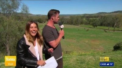 Chris Hemsworth se cuela en el pronóstico meteorológico de un programa australiano