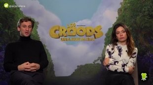 Raúl Arévalo y Anna Castillo: "'Los Croods: Una nueva era' va a funcionar bien en taquilla"