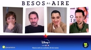 Entrevista 'Besos al aire' con Paco León, Leonor Watling y Nuria Herrero