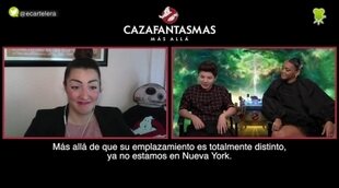 'Cazafantasmas: Más allá' aporta "un toque distinto", según Celeste O'Connor y Logan Kim