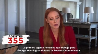 Entrevista exclusiva Jessica Chastain 'Agentes 355'