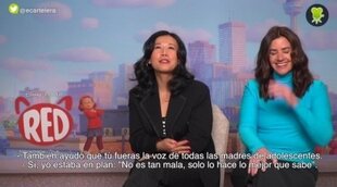 Lindsey Collins ('Red'): "La escena de la menstruación fue la primera o la segunda en entrar en producción"