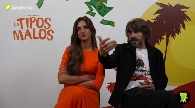 Sara Carbonero y Santi Millán nos presentan 'Los tipos malos' y abordan las críticas por intrusismo