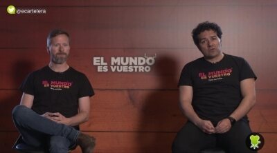 Alfonso Sánchez y Alberto López: "'El mundo es vuestro' tiene vocación de disfrutar en cines"