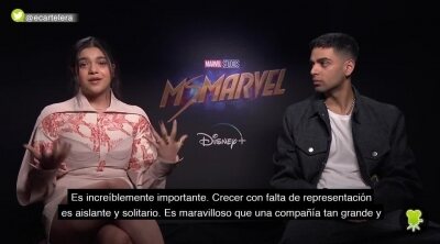 Iman Vellani: "Kamala nos gusta por la misma razón que Peter Parker"