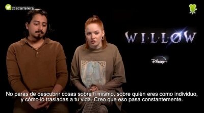 Ellie Bamber: "No había visto 'Willow', lo hice para la serie y me enamoré de ella"