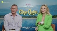 Daniel Craig y Kate Hudson presumen de ambientazo en el set de 'Puñales por la espalda 2'