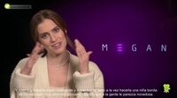 Allison Williams ('M3GAN'): "Es una mezcla entre 'Terminator' y 'Annabelle'"