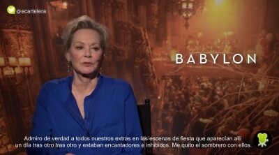 Jean Smart desvela el loco rodaje de 'Babylon' y elogia a Brad Pitt