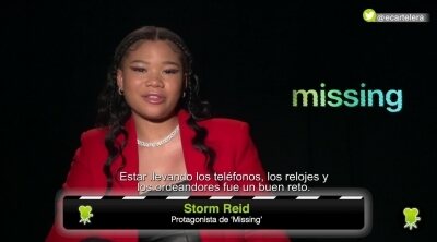 Storm Reid cree que es "precioso" interpretar a jóvenes atormentados como en 'Missing' o 'The Last of Us'