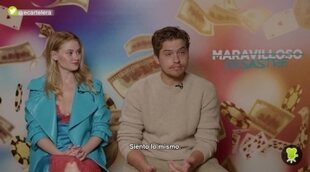 Cómo trabajaron Dylan Sprouse y Virginia Gardner las escenas de sexo de 'Maravilloso desastre'