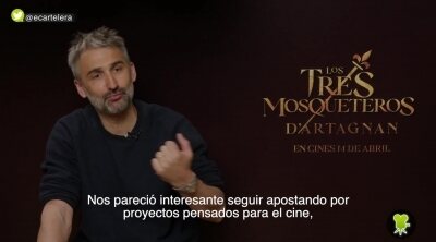 Martin Bourboulon ('Los tres mosqueteros'): "Queremos recuperar la emoción colectiva en el cine"